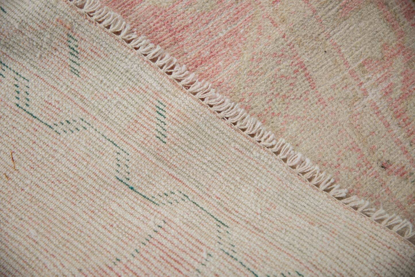 2.5x5 Vintage Distressed Oushak Rug Runner