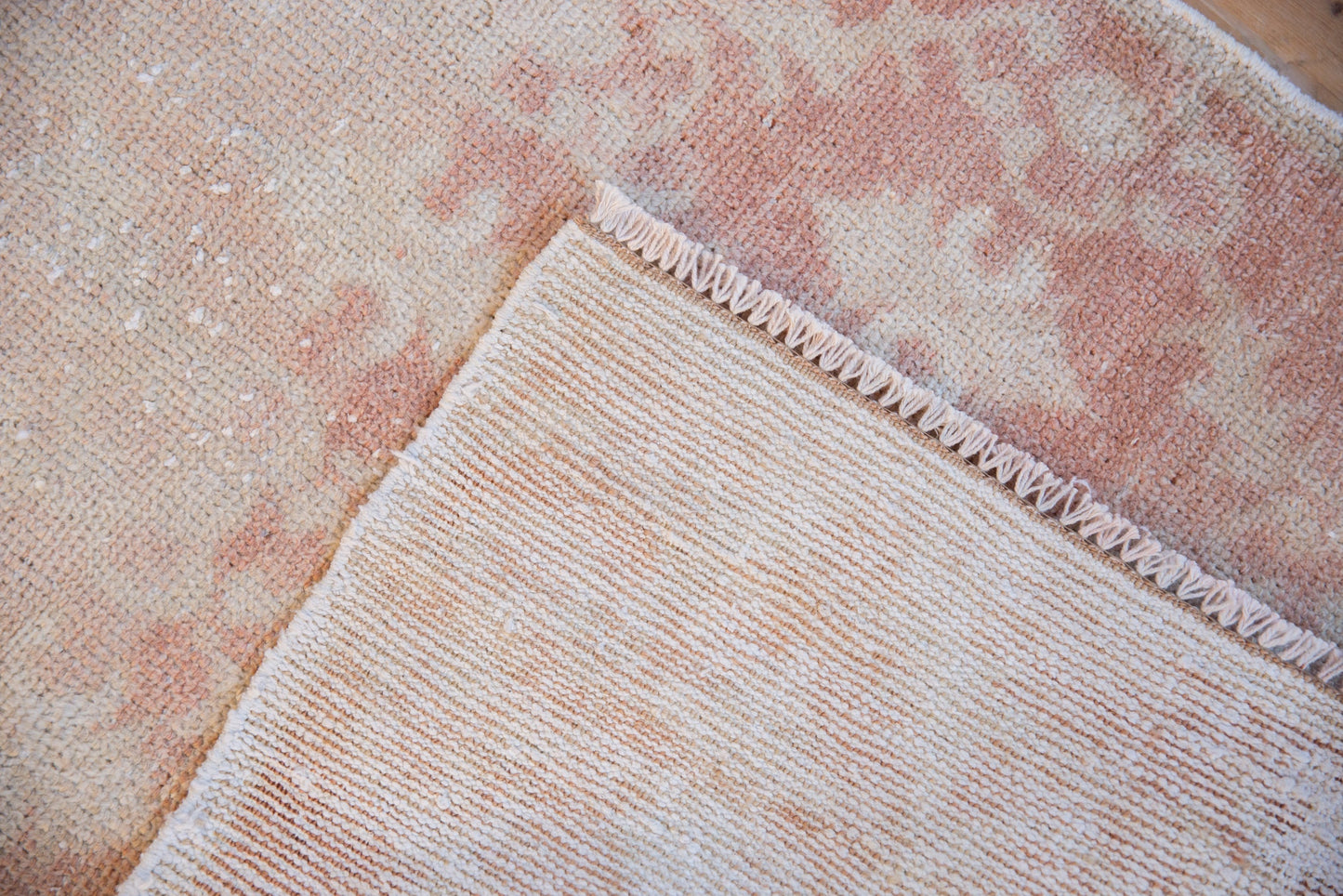 2.5x4.5 Vintage Distressed Oushak Rug