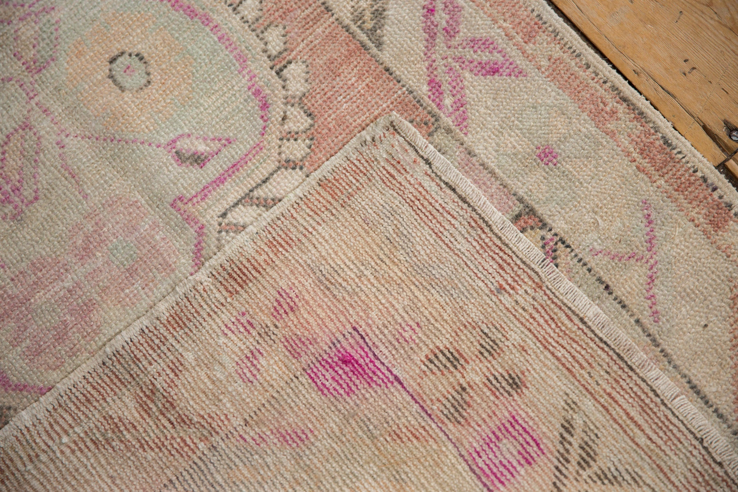 2.5x6 Vintage Distressed Oushak Rug Runner