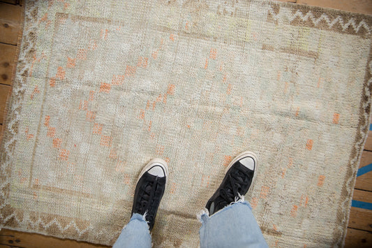 3x4 Vintage Distressed Tulu Square Rug