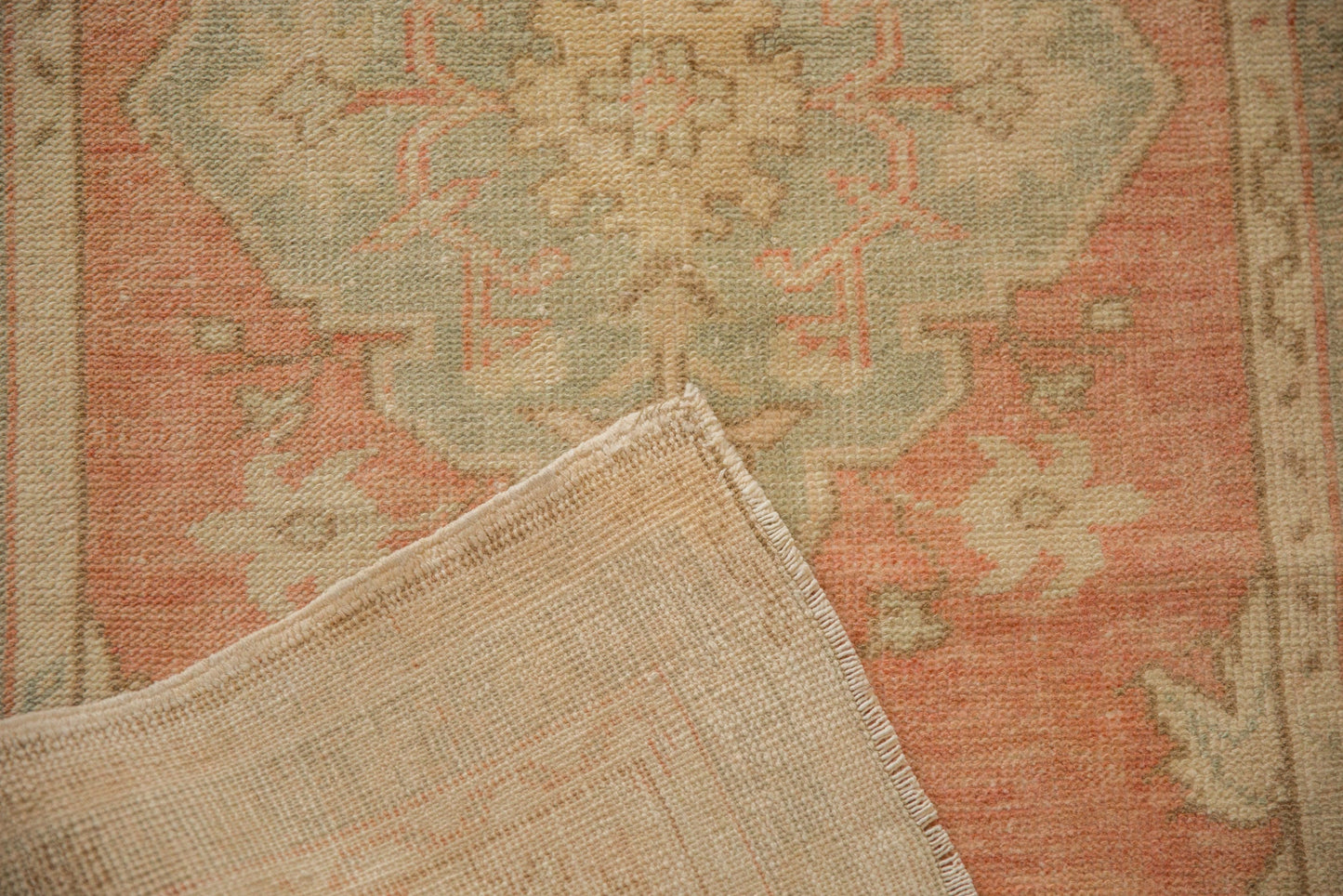 2.5x4.5 Vintage Distressed Oushak Rug