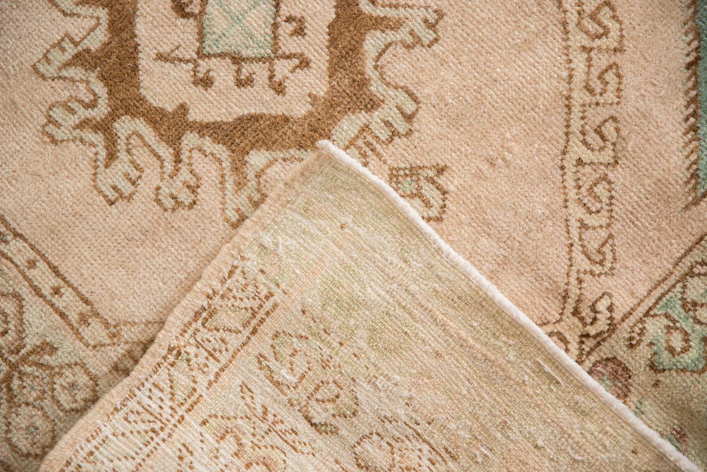 3x4.5 Vintage Distressed Oushak Rug