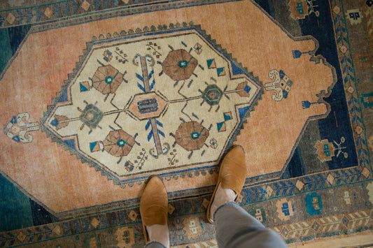 4x6 Vintage Distressed Oushak Rug