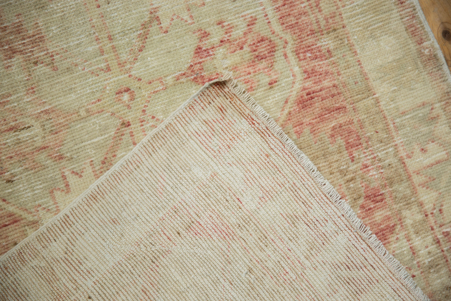 2.5x5 Vintage Distressed Oushak Rug Runner