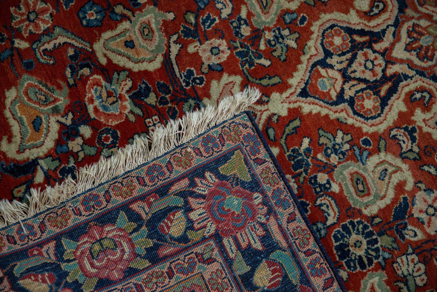 4x7 Vintage Sarouk Rug