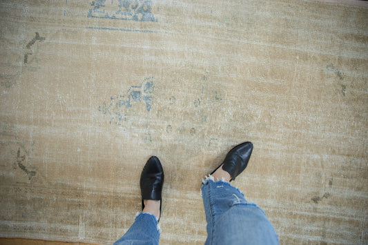 4x7 Vintage Distressed Oushak Rug