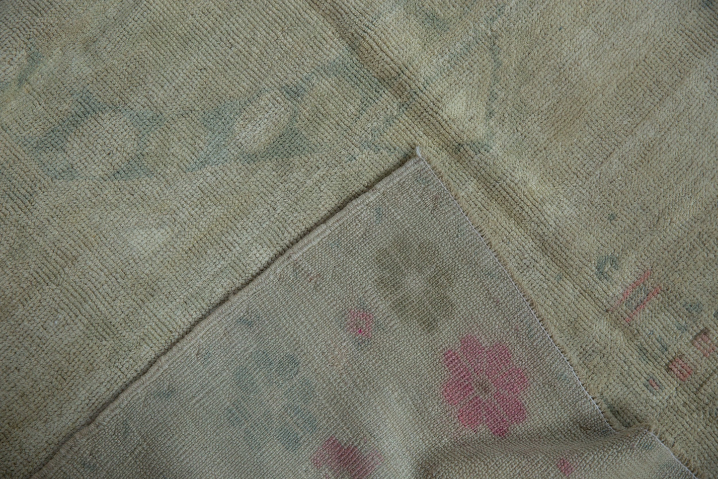4.5x6 Vintage Distressed Oushak Rug