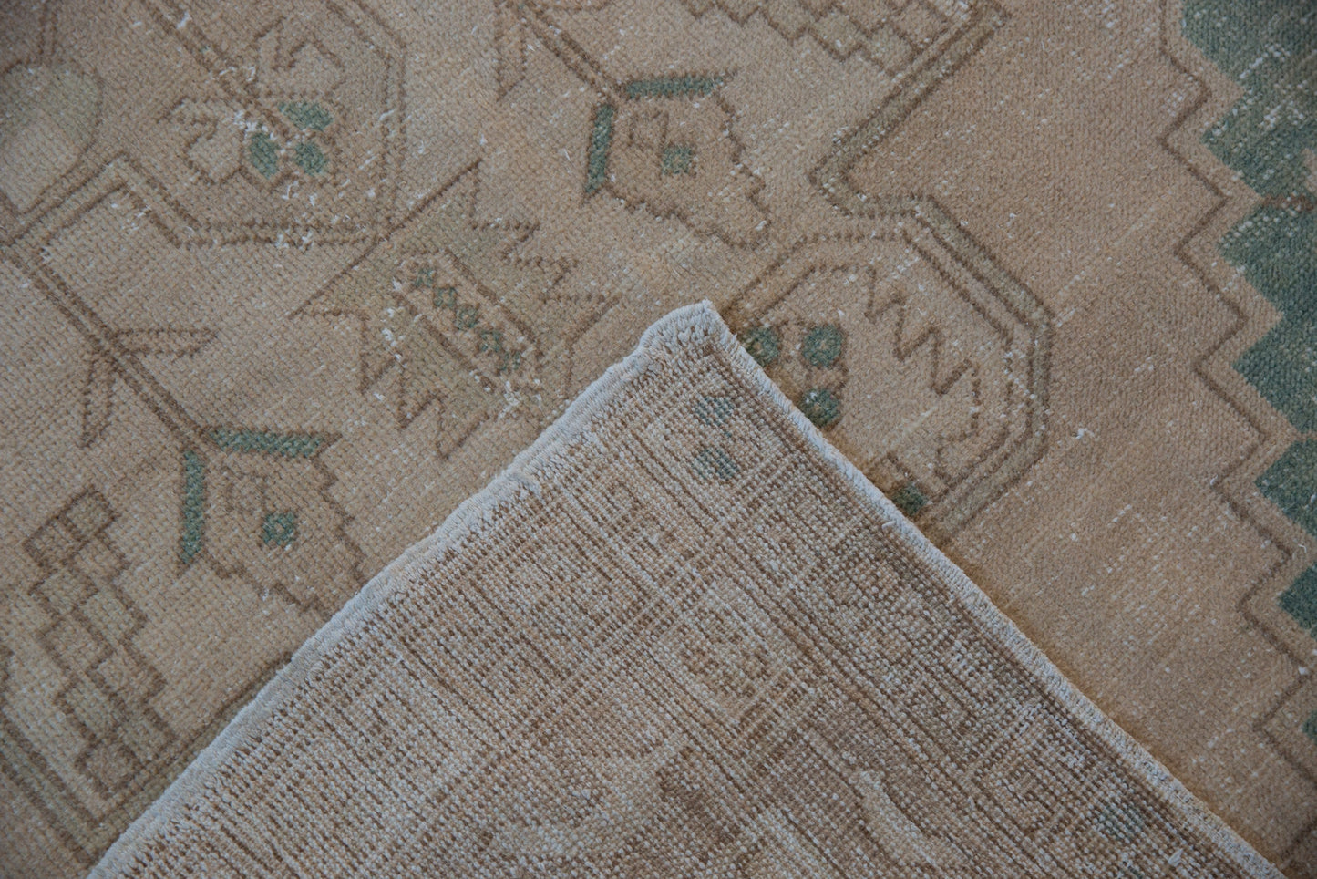 4x8 Vintage Distressed Oushak Rug Runner