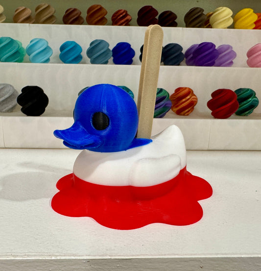 Melted Bombpop Popsicle Duck