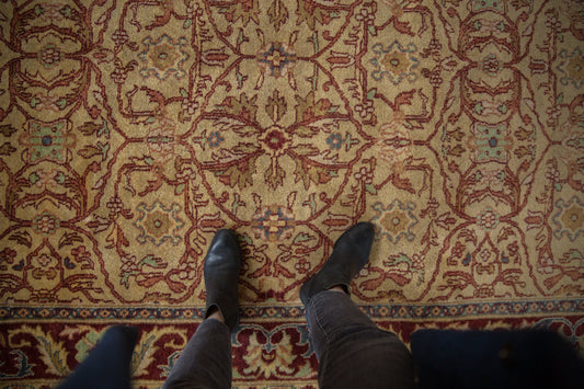 6x9 Vintage Indian Bijar Design Carpet