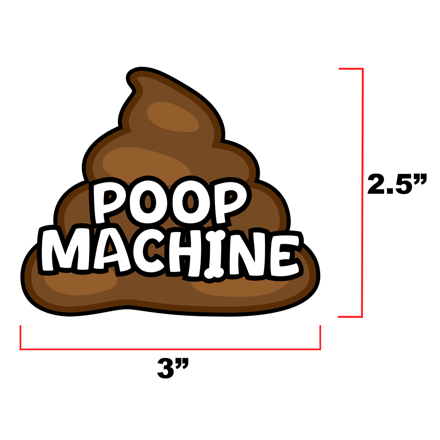 POOP MACHINE - Morale Patch