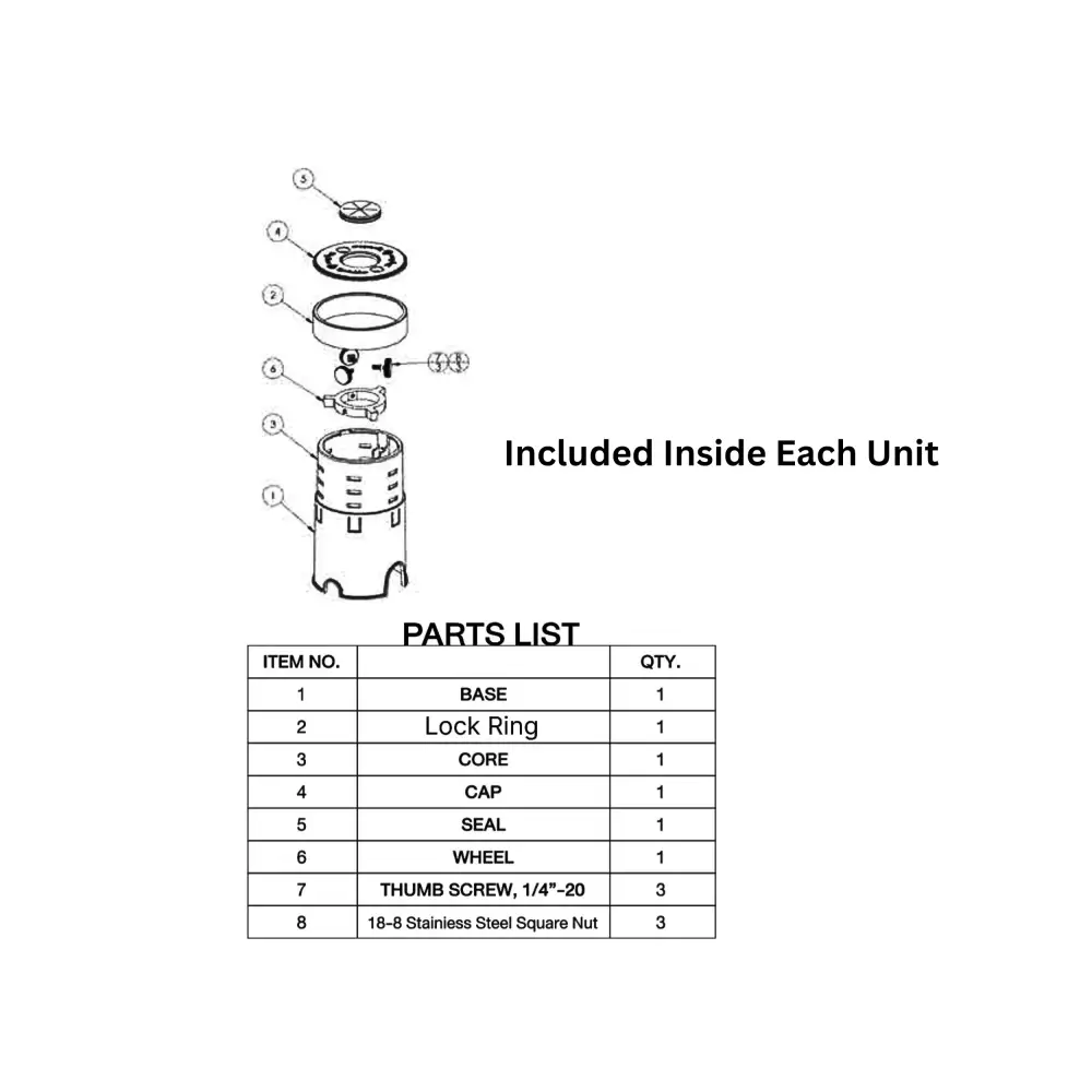 Dig Free Sprinkler Complete Single Unit - 1 Complete Unit - 1 Complete Unit