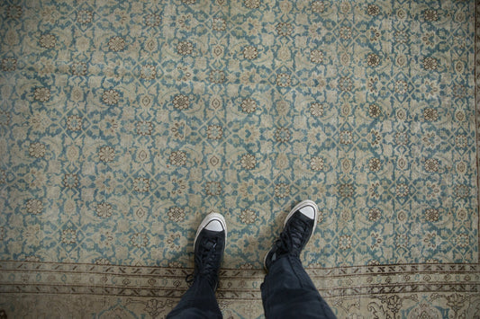 7x10 Vintage Distressed Tabriz Carpet