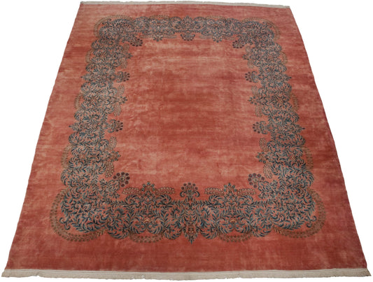 11x14 Vintage Fine Kerman Carpet