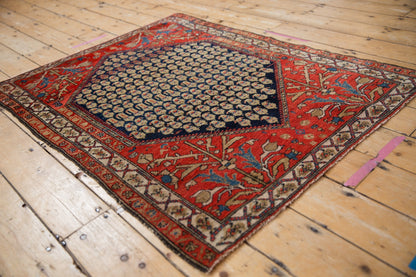3.5x4.5 Vintage Malayer Square Rug