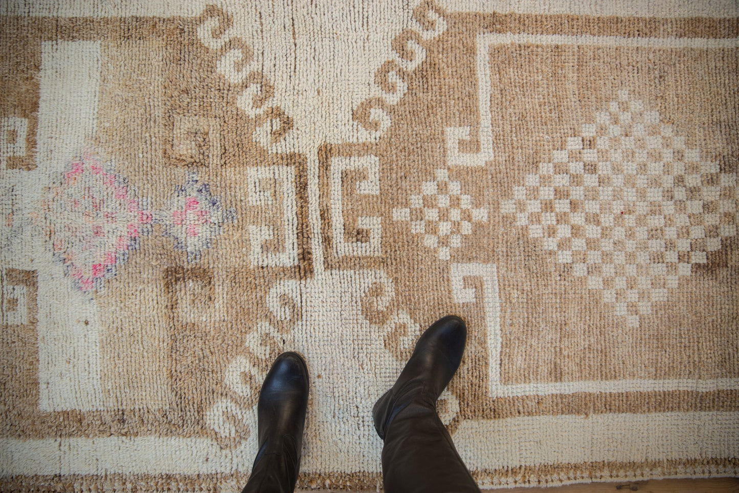 RESERVED 3.5x11 Vintage Distressed Kurd Rug Runner