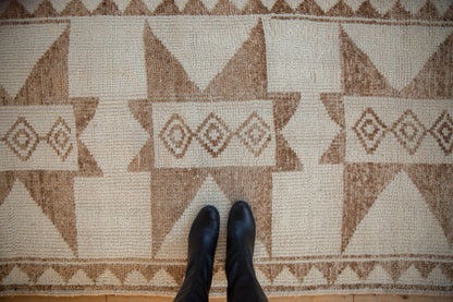 3.5x11.5 Vintage Distressed Kurd Rug Runner