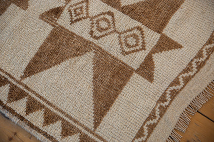 3.5x11.5 Vintage Distressed Kurd Rug Runner