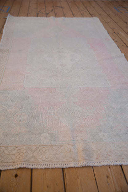 4x8 Vintage Distressed Oushak Rug Runner