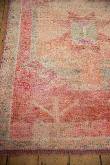 3.5x10.5 Vintage Distressed Kurd Rug Runner