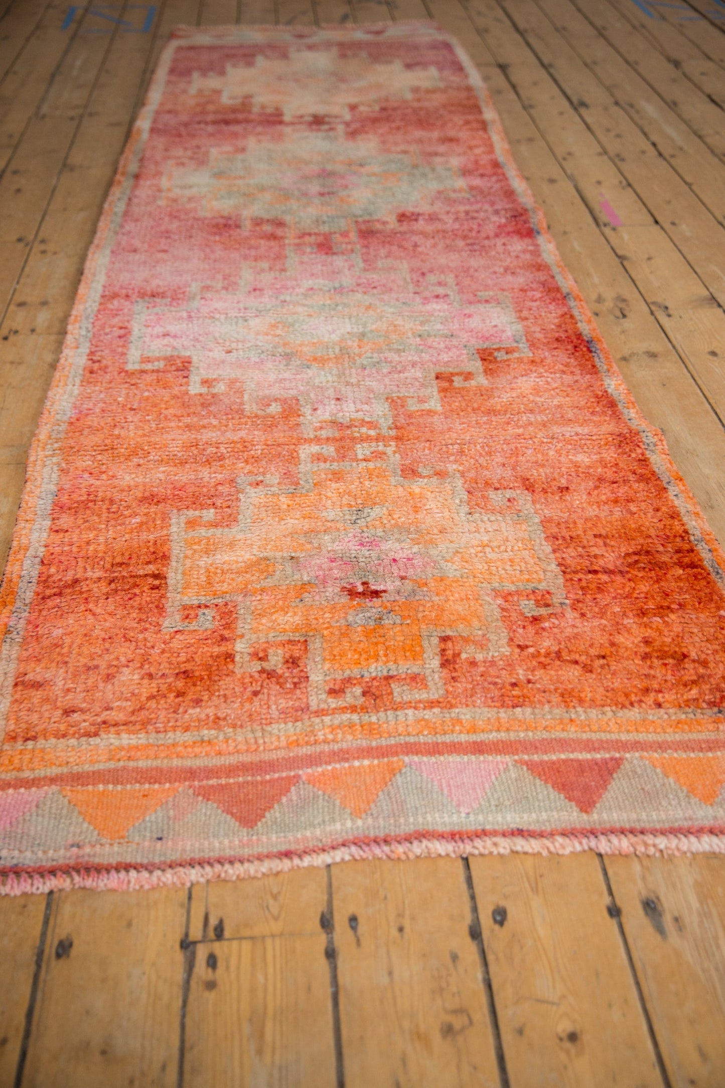 3x11 Vintage Distressed Kurd Rug Runner