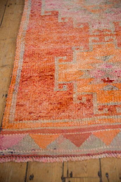3x11 Vintage Distressed Kurd Rug Runner
