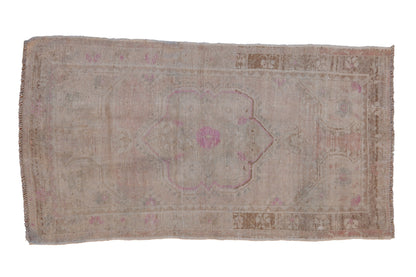 3x5.5 Vintage Distressed Oushak Rug