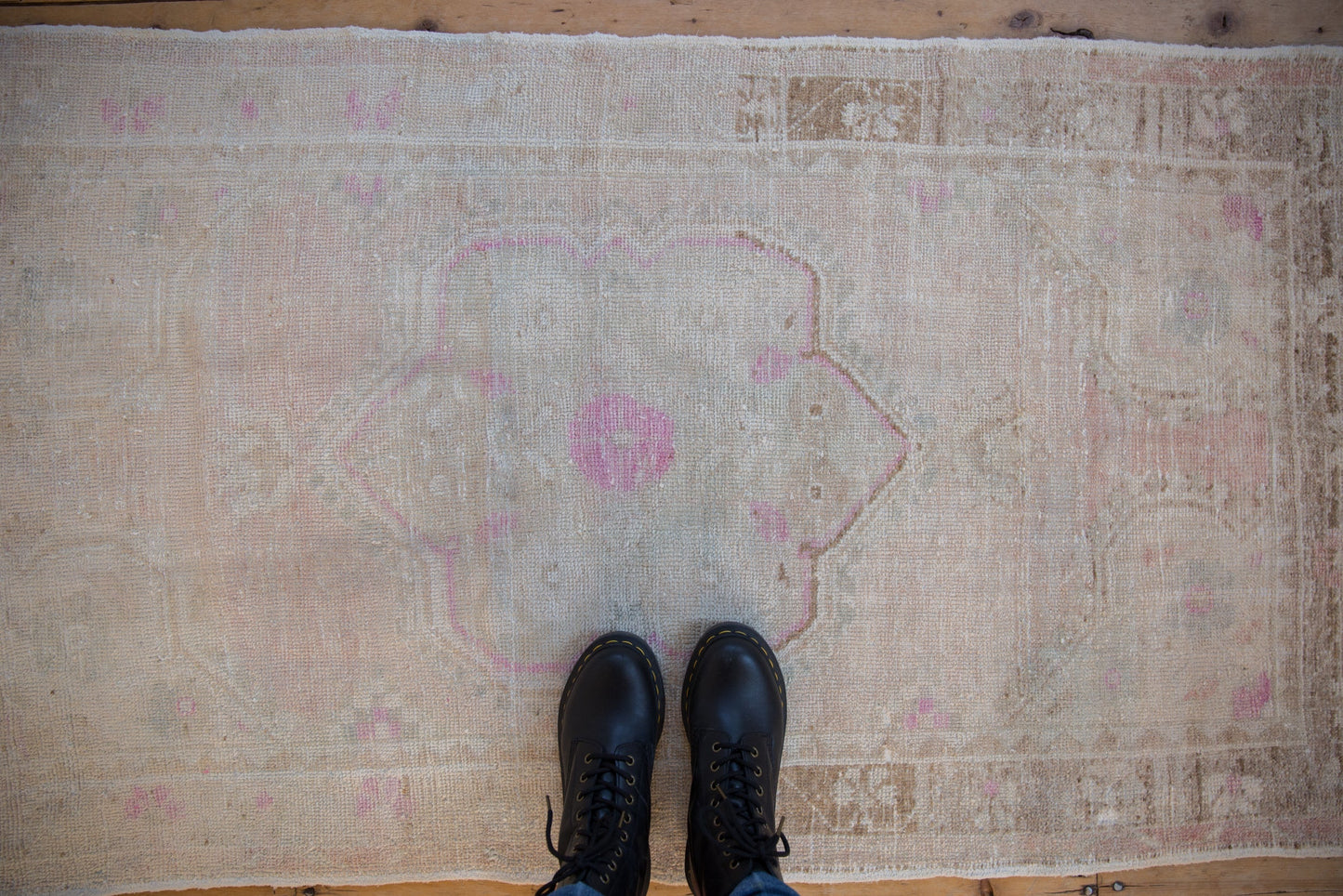3x5.5 Vintage Distressed Oushak Rug
