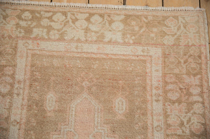 3x4.5 Vintage Distressed Oushak Rug