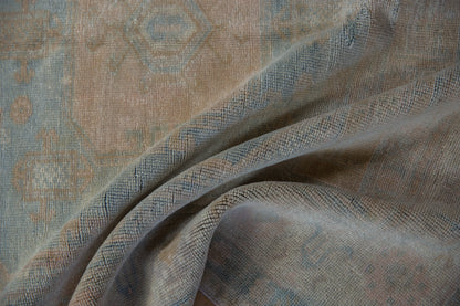 4x8 Vintage Distressed Oushak Rug Runner