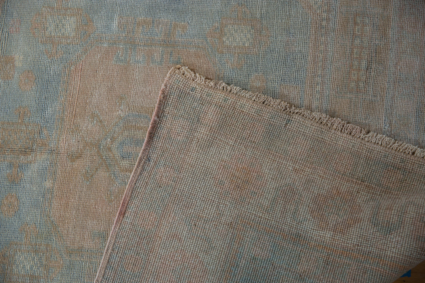 4x8 Vintage Distressed Oushak Rug Runner