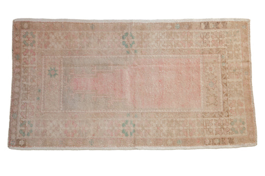 3x5 Vintage Distressed Oushak Rug