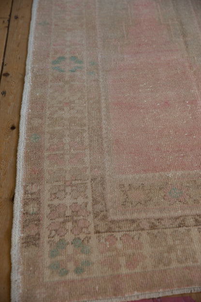 3x5 Vintage Distressed Oushak Rug