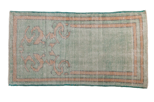 2.5x4.5 Vintage Distressed Oushak Rug