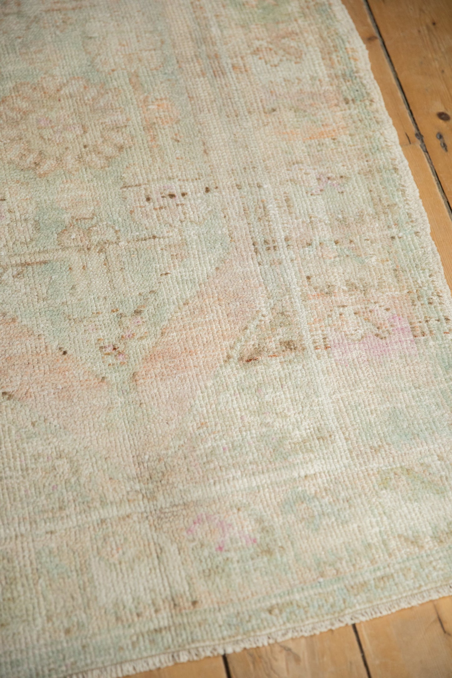 3x4.5 Vintage Distressed Oushak Rug