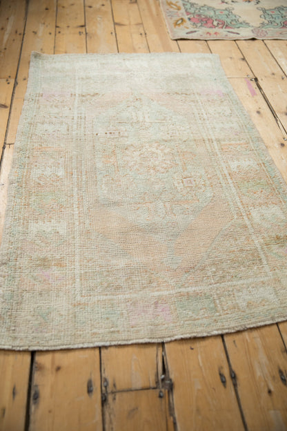 3x4.5 Vintage Distressed Oushak Rug