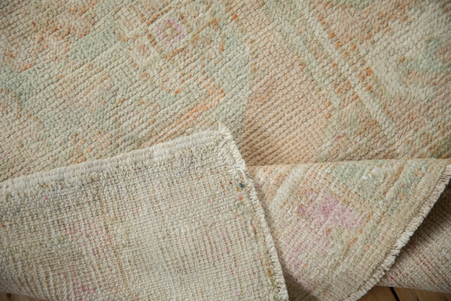3x4.5 Vintage Distressed Oushak Rug