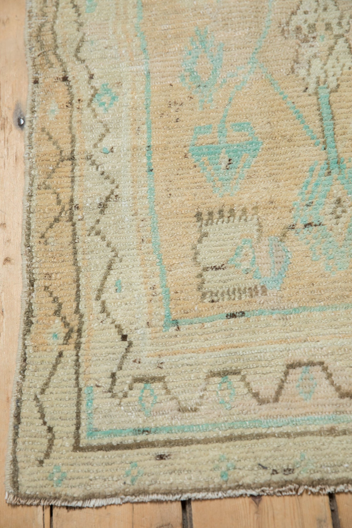 2.5x3.5 Vintage Distressed Oushak Rug