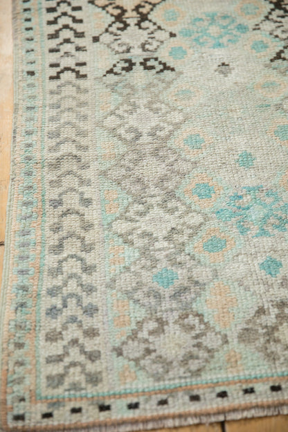 2x3 Vintage Distressed Oushak Rug Mat