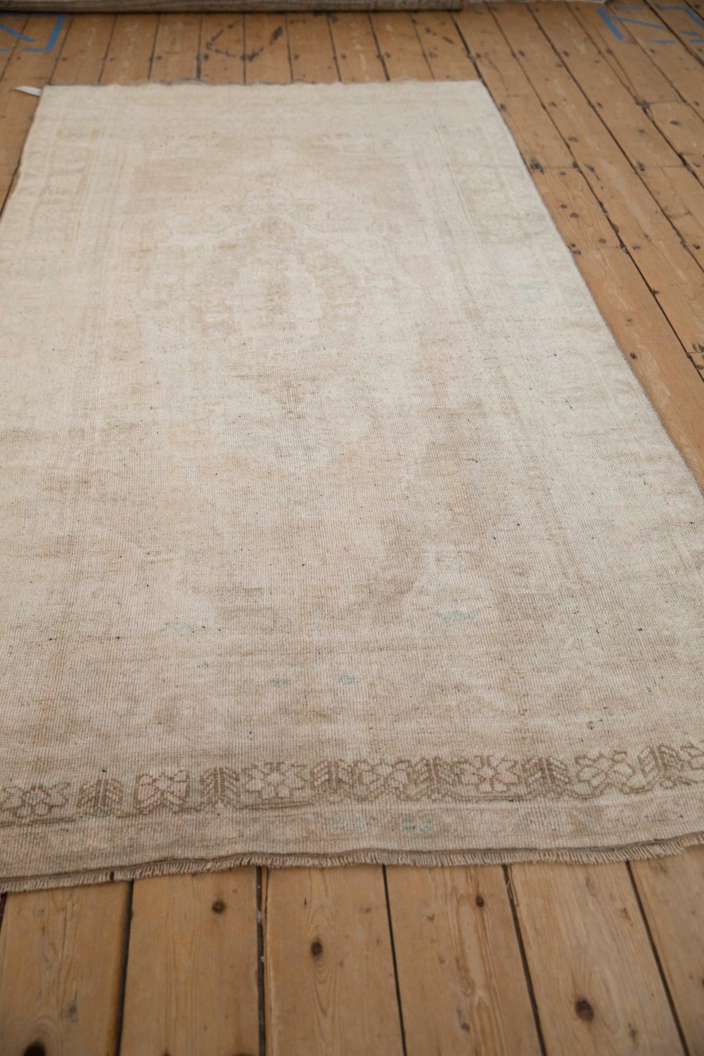 4x8 Vintage Distressed Oushak Rug Runner