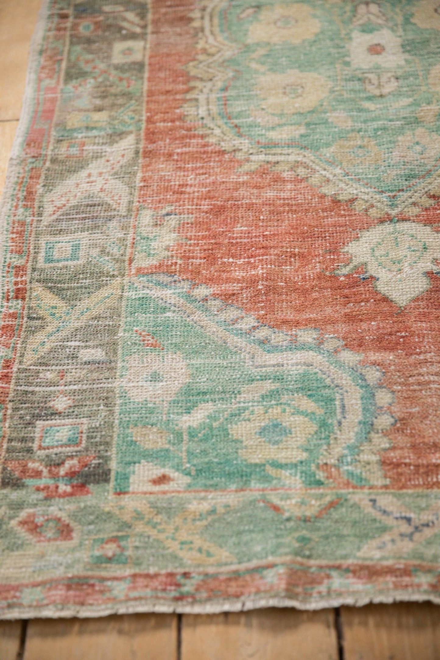 3x5.5 Vintage Distressed Oushak Rug