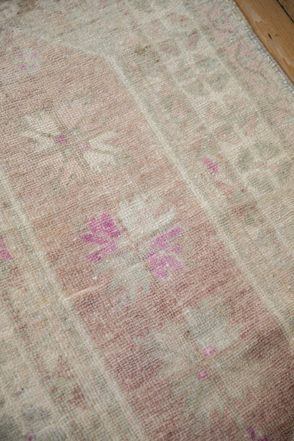 3x5 Vintage Distressed Oushak Rug