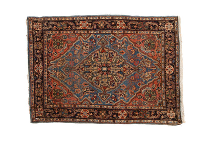 2x3 Vintage Farahan Sarouk Rug Mat