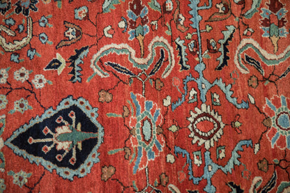 4x6.5 Vintage Sarouk Rug