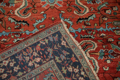 4x6.5 Vintage Sarouk Rug