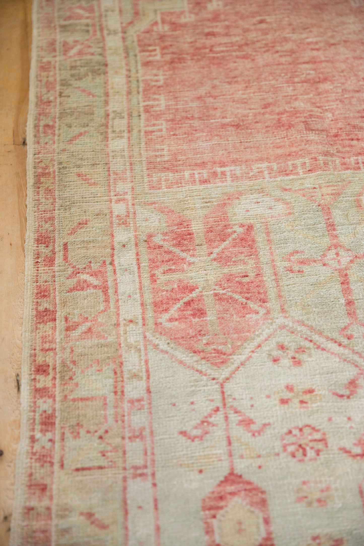 2.5x5 Vintage Distressed Oushak Rug Runner