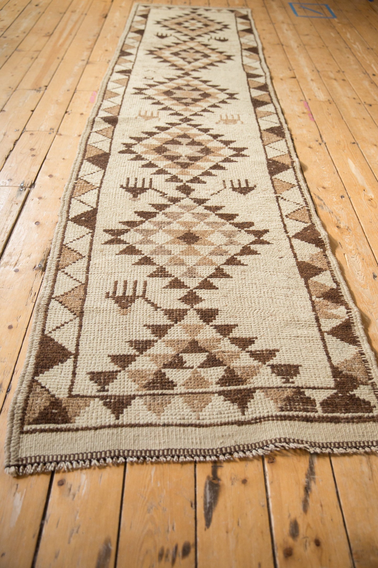 2.5x11 Vintage Kurd Rug Runner