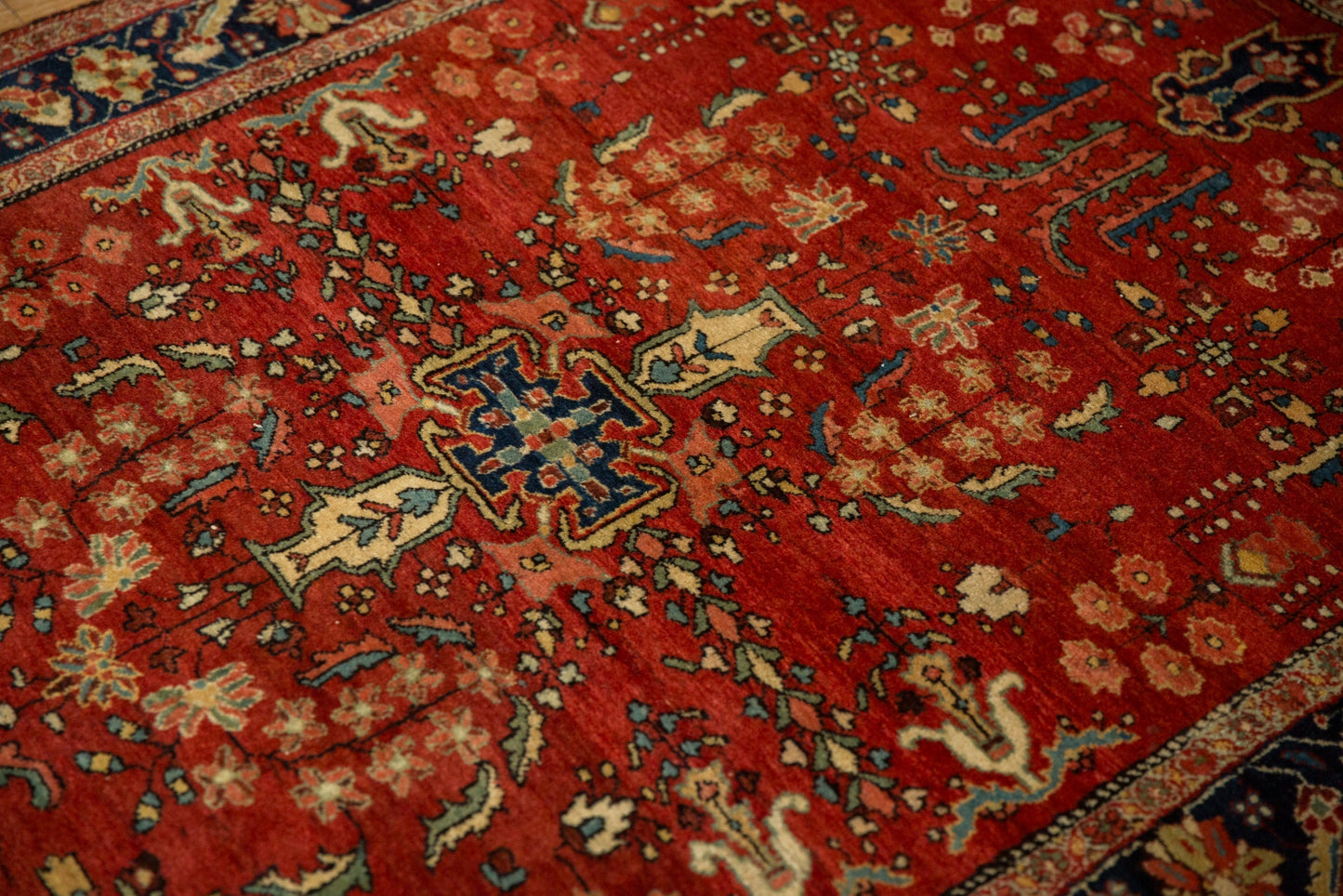 4x6.5 Vintage Sarouk Rug