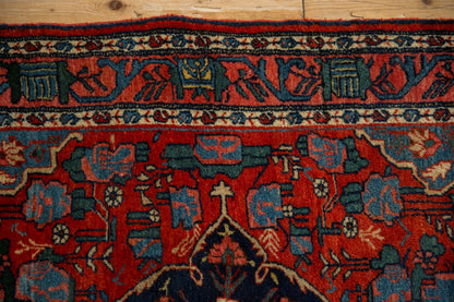 2.5x4 Vintage Bijar Rug