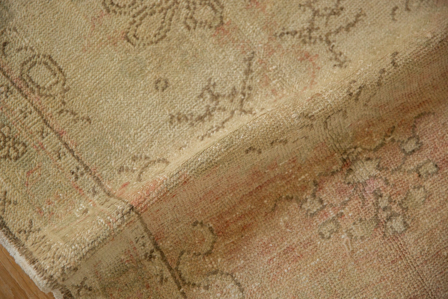 3x5.5 Vintage Distressed Oushak Rug